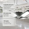 15,000 Lumen LED Adjustable 4 Panel Bulb, Uses Only 140W,