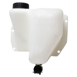 TRQ Front Windshield Washer Reservoir Compatible with 1989-2007 Peterbilt 357 1989-1996 375 1989-2001 377 379