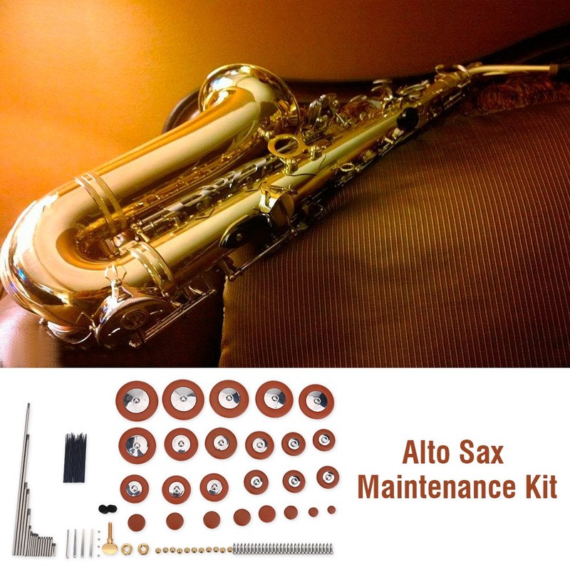 Alto Sax Repair Maintenance Kit Set Wind Musical Instrument Parts