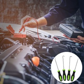 Universal Needle Hook Scraper Set O-Ring Seal Disassembly Tool, Precision Hook and Pick Set for Car and Electronics Maintenance Tools, 8 Pieces