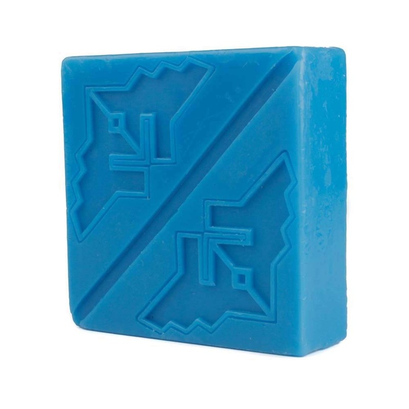 Fracture Wings Skateboard Wax, blue