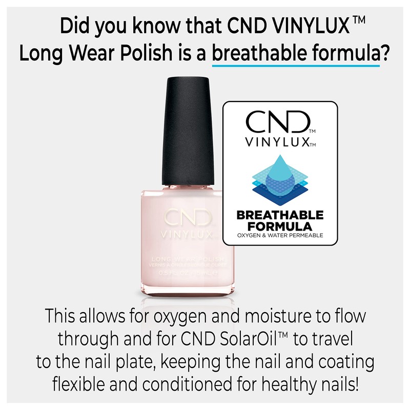 CND Vinylux White Button Down