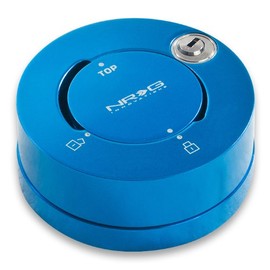 NRG SRK-101NB Anti-Theft Car Steering Wheel Quick Lock Kit - New Blue