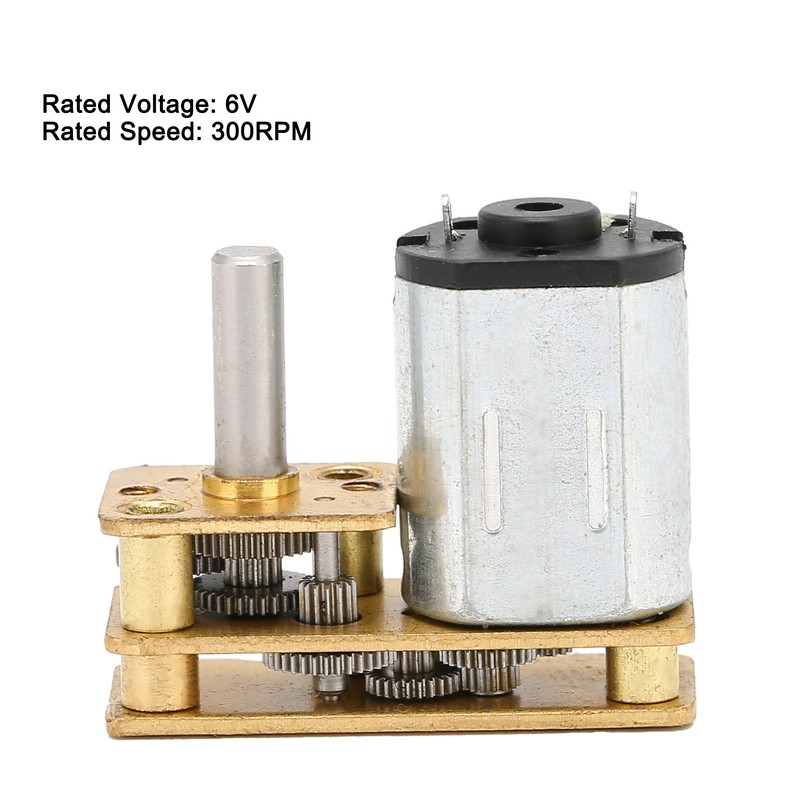 JW‑1024N20 DC 6V 300RPM Speed Reduction Motor Gearwheel Gear Motor
