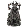 Resin Statues Cernunnos Sitting Statue Sculpture Celtic God Figure Underworld