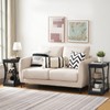 MAHANCRIS End Table with Charging Station, Side Table with USB