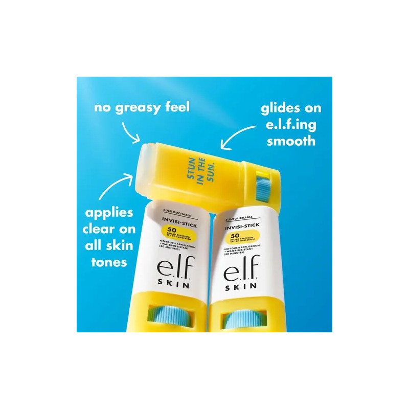 Protector Solar E.l.f. Skin Suntouchable Invisi-stick Spf 50