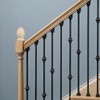 Pineapple Wood Finial for Stair Post, Wood Pineapple Finial