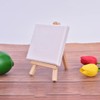 Canvas Board 8 Pcs Square Canvas Mini Canvas Painting Board