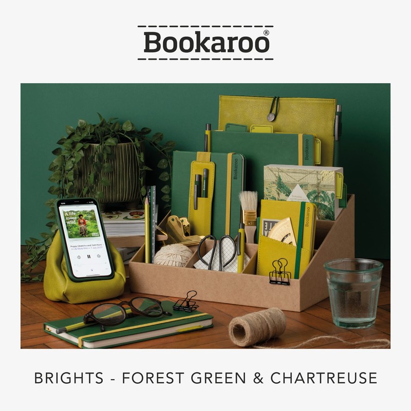 IF Bookaroo Chartreuse Pencil Case, light green, Modern