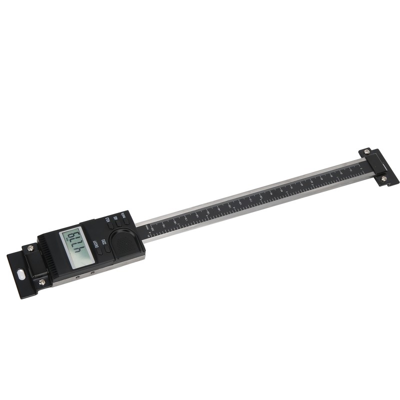 LCD Digital Display Ruler Aluminum Alloy Vertical Machine Displacement Caliper