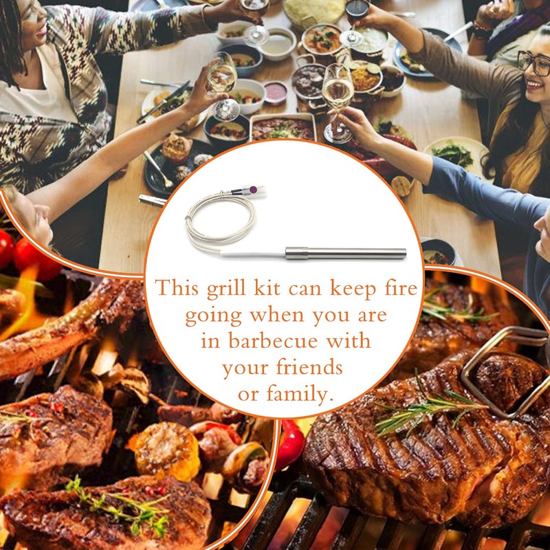 Grill Hot Rod Ignitor Kit Replacement for Pit boss Wood