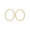 Ted Baker Perla Large Pearl Hoop Earrings For Women (Gold/Pearl)