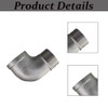1Pcs Stainless Steel Elbow Pipe Fitting, 90 Degree Elbow 3/8