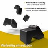 BigDean Füßchen Untersetzer Spezial Anthrazit Blumentöpfe Füßchen ersetzt Untersetzer (8)