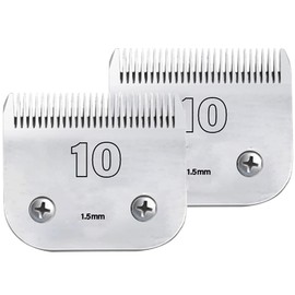 Dog Grooming Clipper Blade, Carbon Infused Steel, Ceramic Edge, Compatible with Andis, Wahl, Oster Clippers