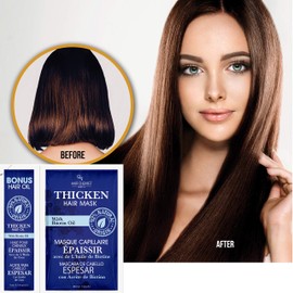 Hair Chemist Solutions Thicken Hair Mask 1 oz and Bonus 0.1 oz. Packette