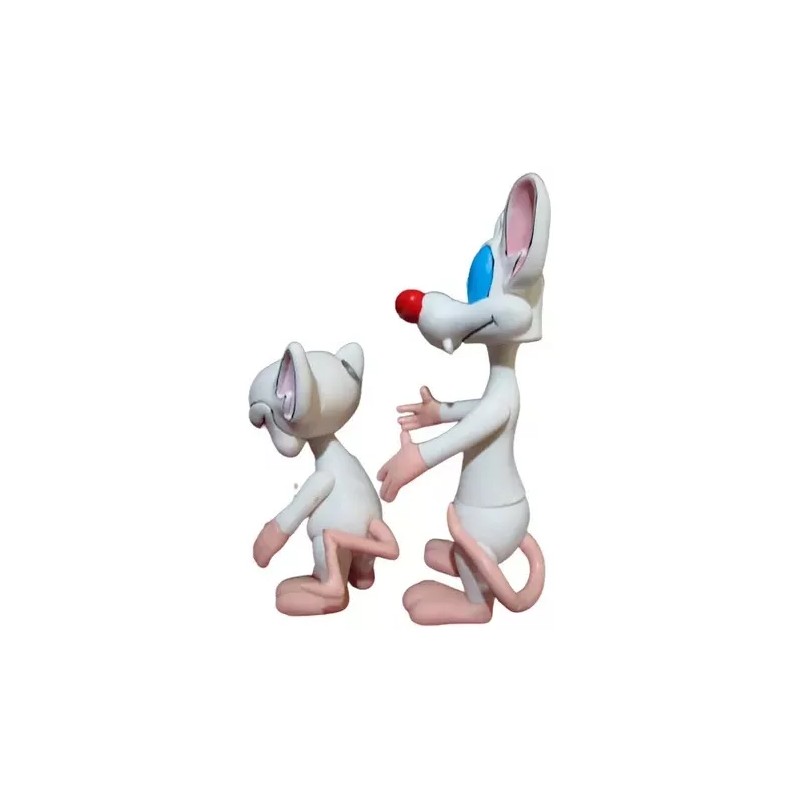 Bootleg México Figura Bootleg Pinky Y Cerebro 35 Y 25