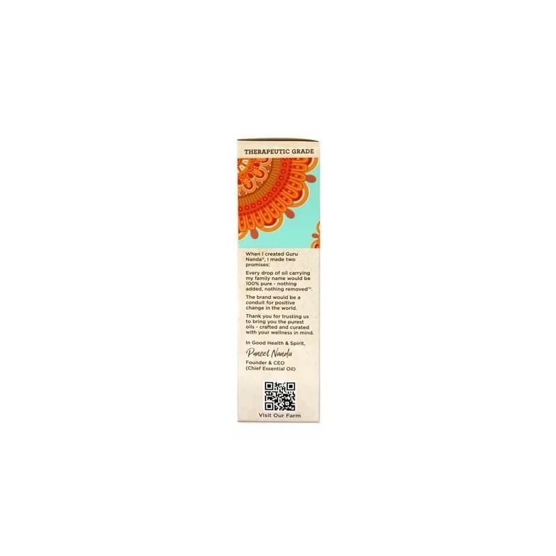 Gurunanda Aceite Menta Natural Aromaterapia Gurunanda 15ml *importado