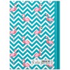 RNKVERLAG 46751 Notebook "Flamingo Blue" Dotted DIN A5 96 Sheets