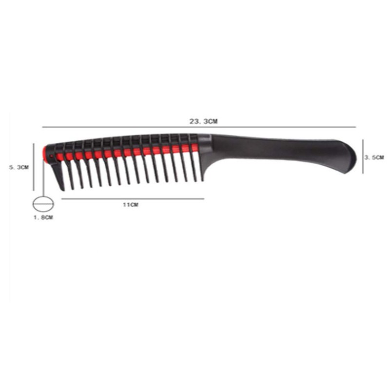 KAISIDA Professional Anti Splicing Detangling Roller Comb, Integrated Roller Hair