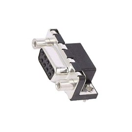 LD09S33E4GX00LF D-Sub PIN: 9 Female Female to PCB PCB Terminal THT UNC4-40A