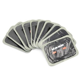 TKSE Tyre Puncture Repair Patches,Universal Tire Repair Patch 80 X 120mm,10Pcs Car Natural Rubber Tire Tyre Puncture Repair Patch,Tubeless Patches for Repair Tire's Puncture