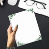A4 Lined Refill Paper, 3-Hole Punched Ruled Filler Paper, 100Sheets