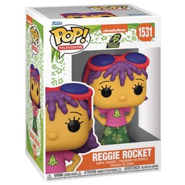 POP TV: Nick Rewind - Rocket Power, Reggie Rocket Funko Vinyl Figure (Bundled with Compatible Box Protector Case), Multicolored, 3.75 inches