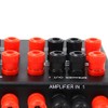 Mini 2-IN-4-OUT Stereo Audio Selector Amplifier Switcher Box Speaker Splitter