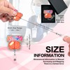 Neuro Brain Funny Nurse Badge Reel Retractable with Alligator Clip,