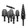 Peakloong 7Pcs Black Steel Manual Copper Pipe Swaging Tool Drill