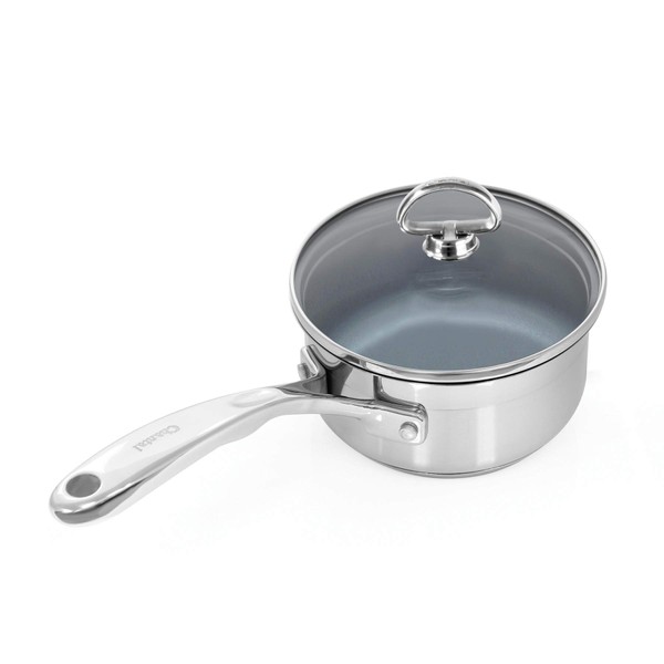 Chantal Induction 21 Steel 2 qt Non Stick Saucepan with