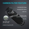 iPower 4 Inch 195 CFM Upgrade Inline Fan, Air Carbon