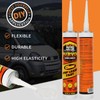 Durvol Pro Flex RV Roof Flexible Sealant Caulking Pack-4 Clear