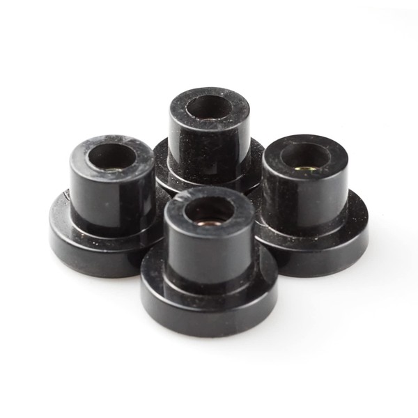 Hood Bushing, K066-218 M300-NR, Black Polyurethane & Steel, Front, Compatible