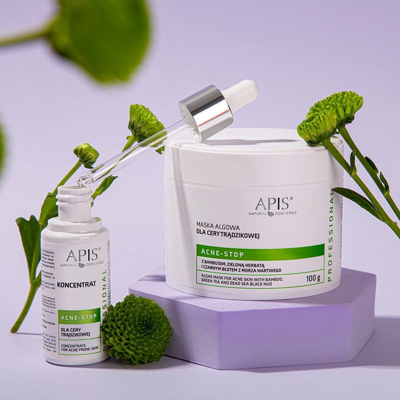 Apis Natural Cosmetics Apis | Acne-STOP Algae Mask | Bamboo
