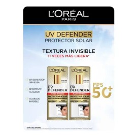 Protector Solar L'oréal Uv Anti-fotoenvejecimiento 2pzs 40g