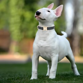 YUDOTE Soft Leather Dog Collar with Safety Quick Release Metal Buckle, Natural Cotton, Padded Faux Leather Collar for Small Dogs with Sensitive Skin, Black