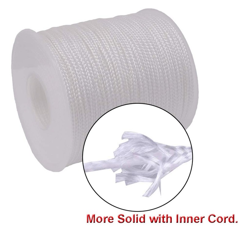 Y-Axis Roll of 60 Yards 2.0mm White Braided Nylon Lift