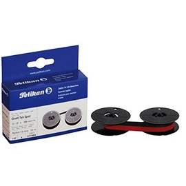 Pelikan Fabric Roll Group 8 D Nylon for Olivetti 8D 13 mm x 10 m Black/Red
