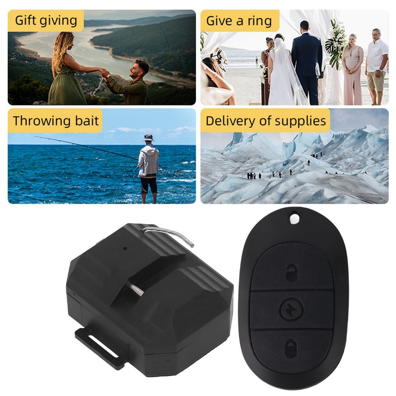 RC Drone Thrower Dropper Lightweight USB Charging 2.4G Drone Airdrop