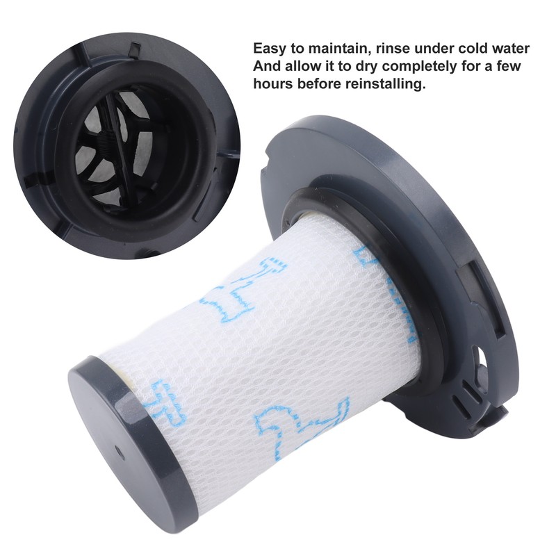 2PCS Robot Vacuum Filters Detachable Robot Vacuum Filters for Rowenta
