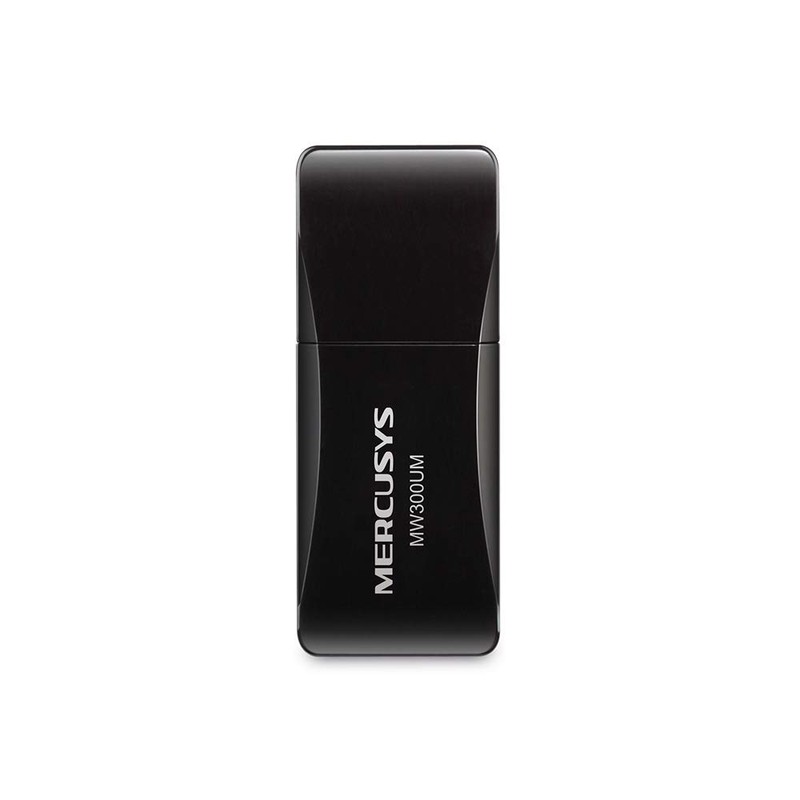 MERCUSYS Wi-Fi Dongle, N300 Wireless Mini USB Wi-Fi Adapter for