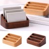 Wooden Business Card Holder, Office Business Card Box, Business Card
