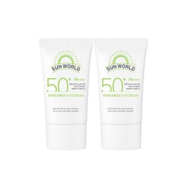 Meoncell Sun World Vivid Daily Sun Cream 1+1 / SPF50+ PA+++ 50ml Whitening, wrinkle improvement, UV protection functionality / 메온셀 썬월드 비비드 데일리 선크림 1+1 / SPF50+ PA+++ 50ml 미백 주름개선 자외선차단 기능성