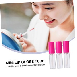Mikinona 100 Pack Lip Gloss Bottles 8ml Subpackaging Bottles Ideal for Lip Gloss Oil Cream Makeup Accessories