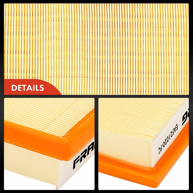 Frankberg 2 x Air Filter with Filter Insert Compatible with