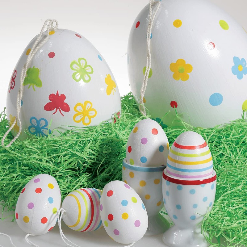 Decorative Easter Grass Dummy Fake Craft Grass Green 50 g