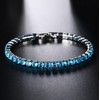 Wovanoo 2 Pieces Tennis Bracelets for Women Cubic Zirconia Bracelet
